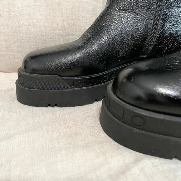 LIU JO BOTTINES LOVE 11 BOOTIE IN BLACK STYLE SF1059 PX108 - 39 - Picture 7 of 14